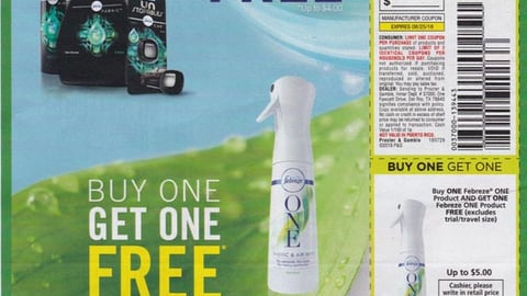 Febreze 'Buy One Get One Free' FSI